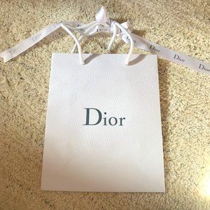 Authentic Dior Shopping Bag